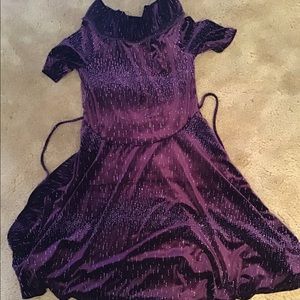 Sparky purple Limited Too dress